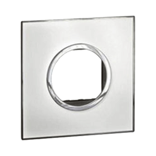 Legrand Arteor 2M White Mirror Cover Plate With Frame, 5759 04